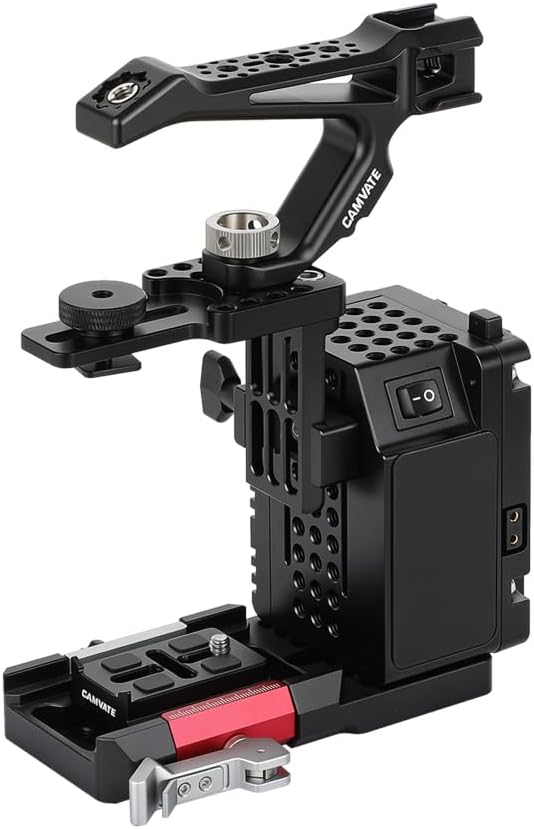 CAMVATE Adjustable Camera cage Expansion Module with Top Handle-26027