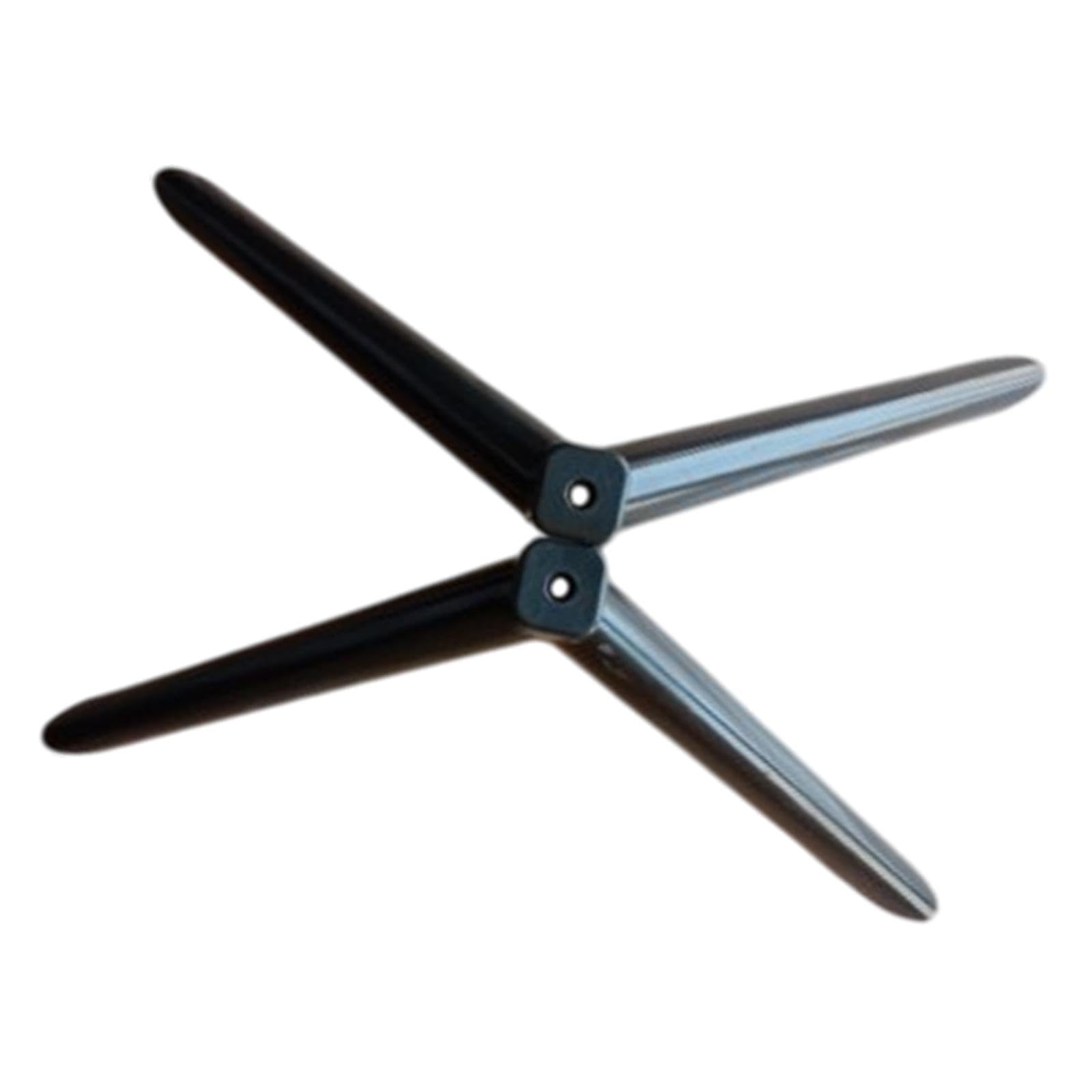 2Pcs TV Stand Base Direct Replaces Sturdy Portable Television Holder Bracket Length 21cm-image-28