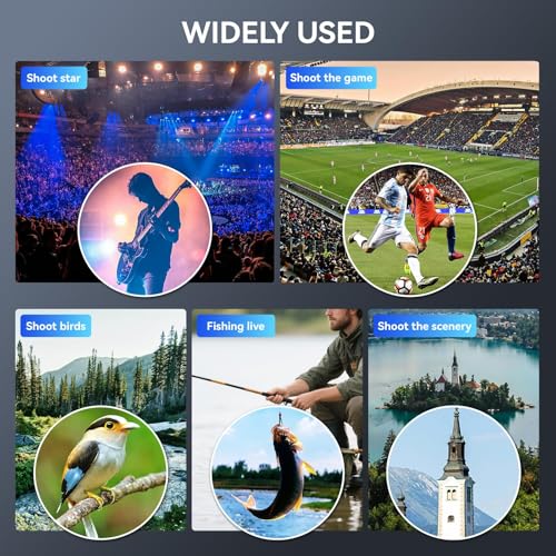 Image of APEXEL 36X Telephoto Lens with Tripod - Pro Telephoto Camera Lens | for Iphone, Samsung, Pixel, and More - Optical Zoom Captures Faraway Buildings, Mountains, and Wildlife in Crisp Detail