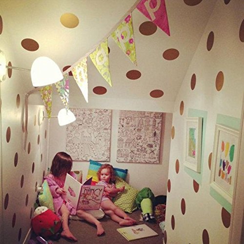 Buy Wall stickers home decor Polka Dots Wall Sticker Baby Nursery Stickers Kid Children Wall