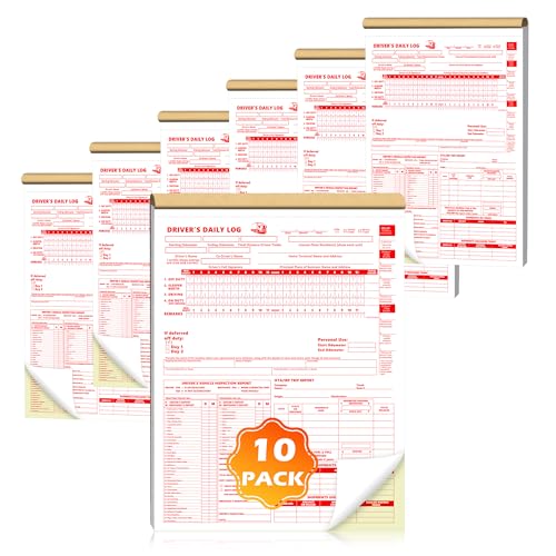 Carnet de notes 5 en 1 conducteur avec suivi conformité autocopiant
