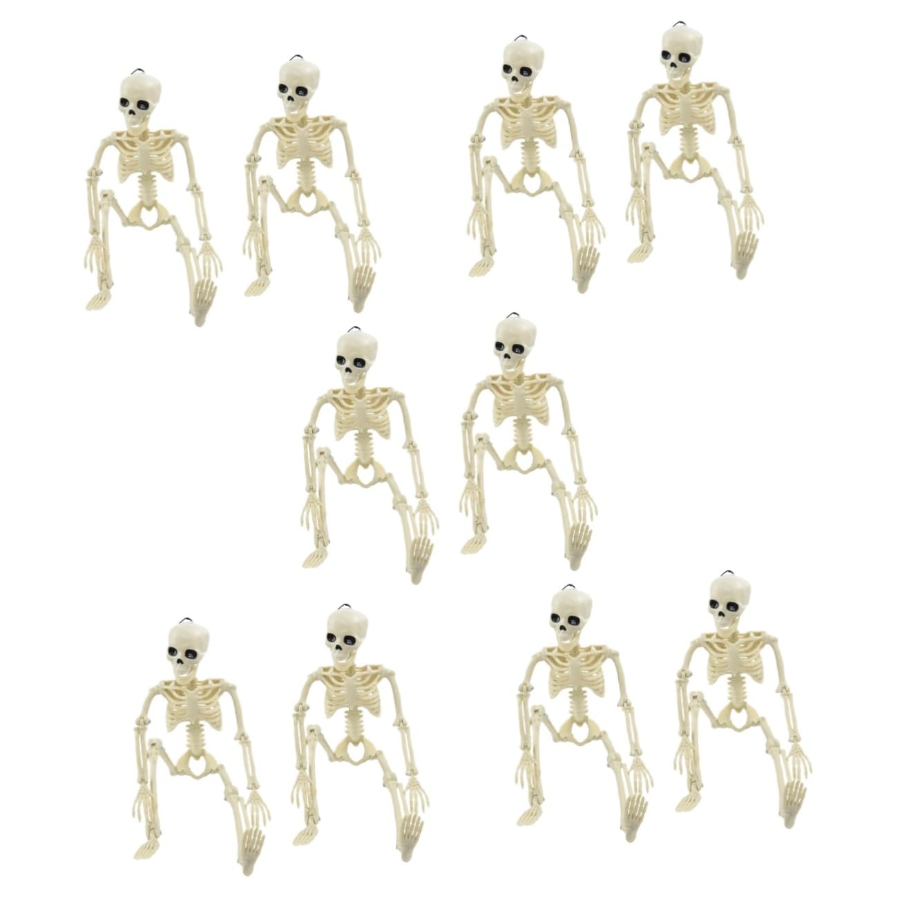 Alasum 5pezzi Scheletro Decorativo Mobile Per Halloween Scheletro Realistico Per e Decorazioni Per e