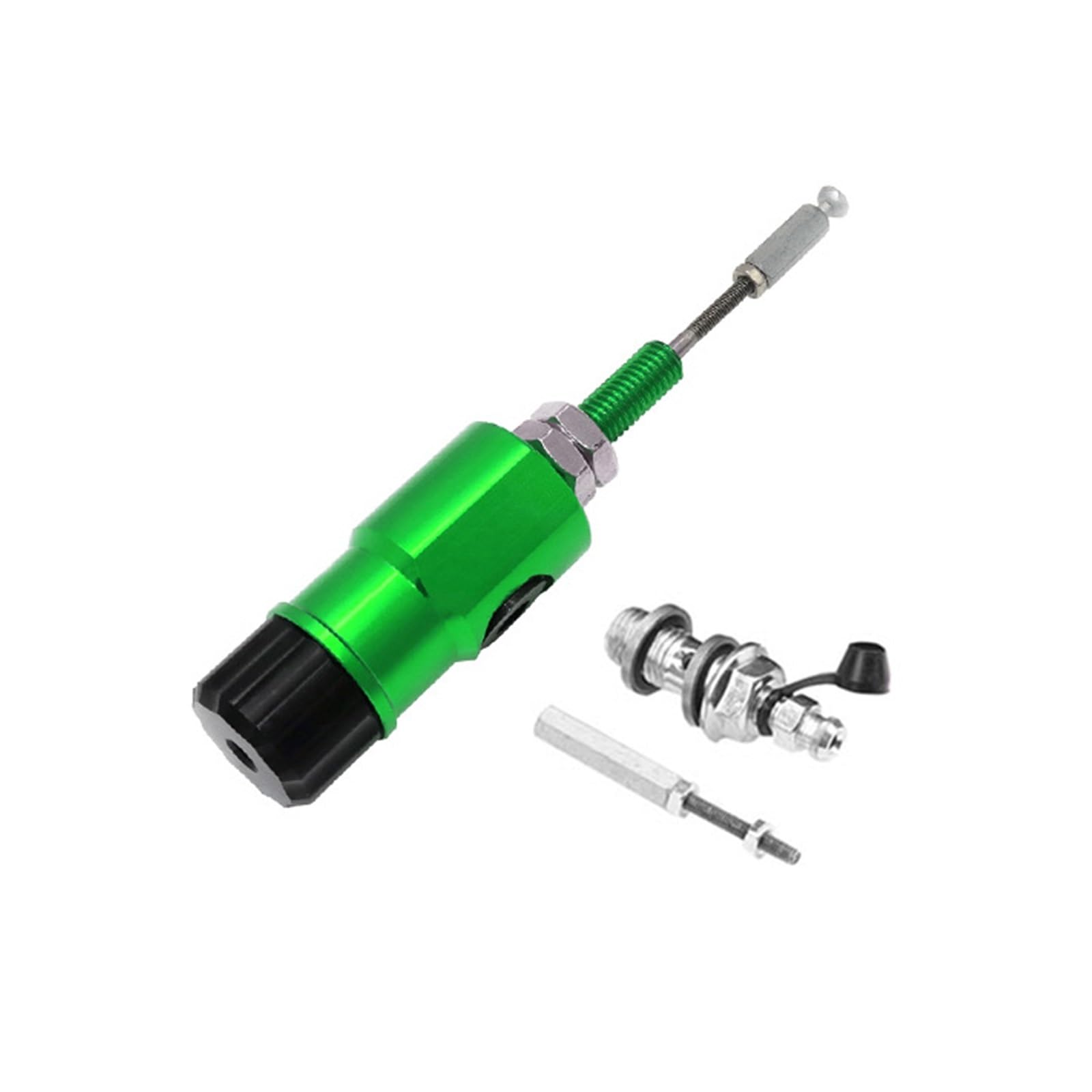 Iukmr Pump Green Motorcycle Clutch Brake Lever Motorcycle Hydraulic Clutch Kit Brake Master Cylinder Disc Lever Led(Pump Green)