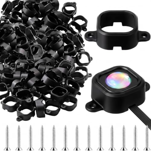 Kittmip 60 Pcs Light Clips Compatible with Govee H706 H806 Pro Lights