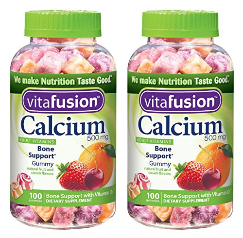 DBCCAMWC Calcium Supplement Gummy Vitamins, 2 - Pack of 100 Count