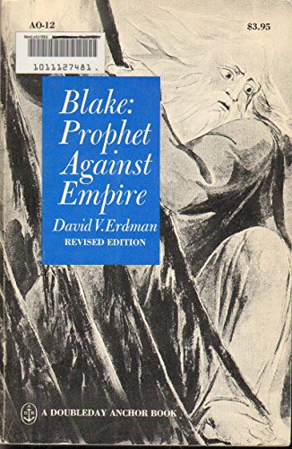 Blake: Prophet Against Empire B000I0UF5W Book Cover