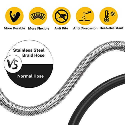 Hooshing-14-NPT-RV-Propane-Pigtail-Hoses-with-Gauge-12-Inch-Stainless-Steel-Braided-Propane-Tank-Pigtail-Connector-for-Standard-Two-Stage-Regulator-2-Pack