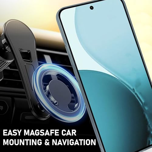 Image of Back Cover for OnePlus 12 5G Frosted Translucent Hard Back | Only Compatible with Wireless Magnetic Accessories | Thin and Slim Magnetic Back Cover (Transparent)