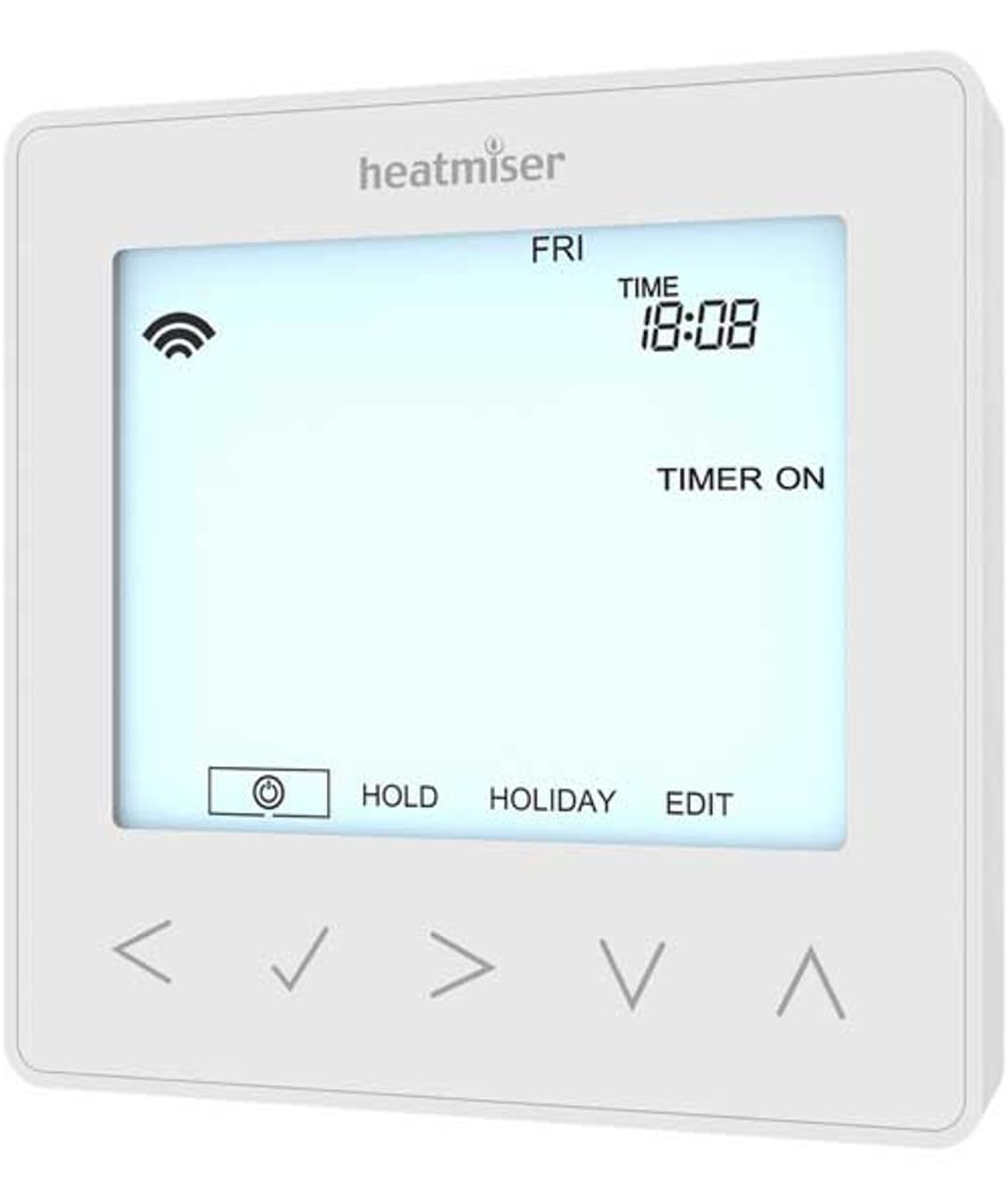 Heatmiser Glacier White Neostat Programmable Thermostat (Glacier White)