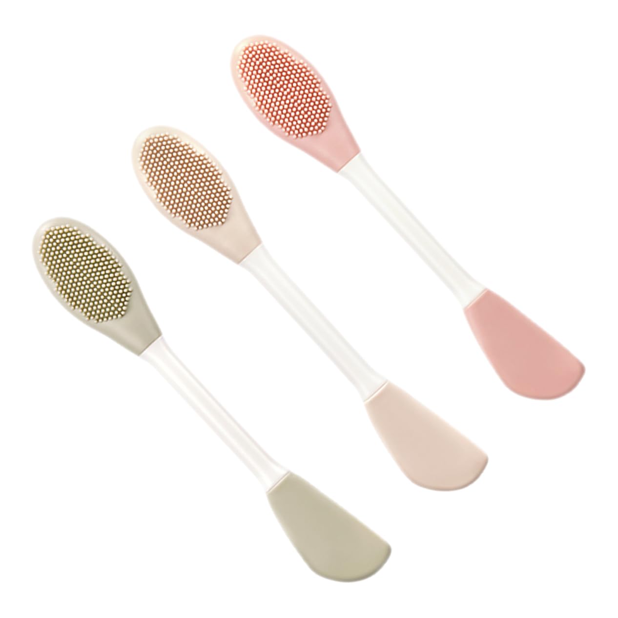 WOFASHPURET Silicone Mask Applicator Brush Set Face Scrubber Tool for Professional Skincare