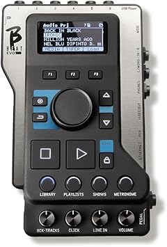 B.Beat Evo 128 Gb All-in-One Backing Track Solution for Live Musicians - 16 Tracks Playback, Video Sync, MIDI commands, Click & Mixer