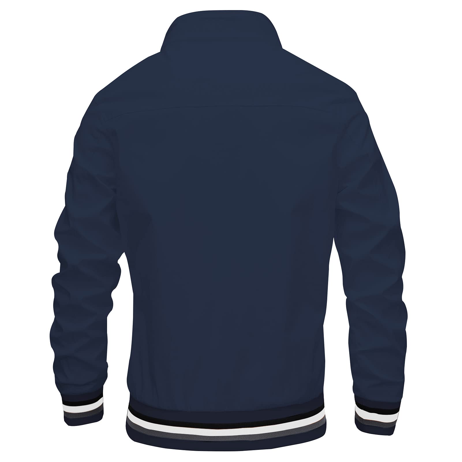 AIEOE Giacca Militare da Uomo Leggera Casual Primavera Estate Bomber Giubbino Sportiva Antivento Giubbotto con Cerniera Tasche