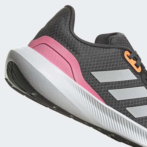 Image of adidas Runfalcon 3.0 W, Women's Shoes-Low (Non-Football), Grey Six /Crystal White /Beam Pink, 44 EU /UK 10, Grey Six Crystal White Beam Pink, 14 US