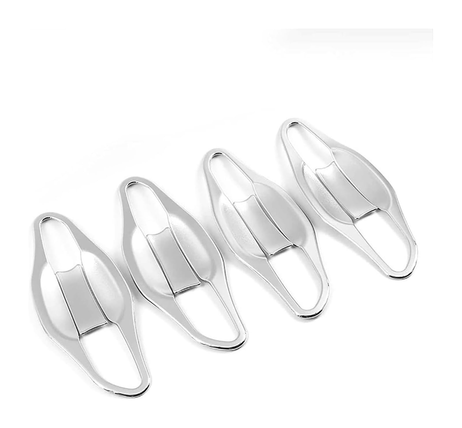 YSBVBLRMRV Car Outside Door Handle Cap for Encino 2018-2023 Single Hole Door Handle Cover Decorative Anti-Scratch Protector(Large Door Bowl Plating B)