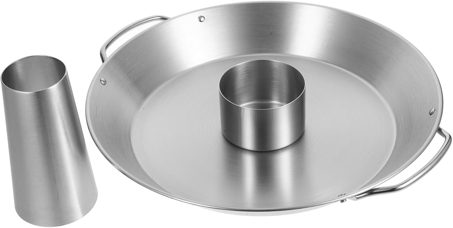 Alipis Vertical Roaster Holder Chicken Roaster Rack Stand Grill Rack for Oven