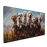 【CADEAU PARFAIT】: Notre tapis de souris xxl est également une belle décoration de bureau, spécialement destiné aux joueurs qui considèrent la vitesse, la précision et le confort comme particulièrement importants ! cadeau parfait pour les collègues, les amis et la famille.