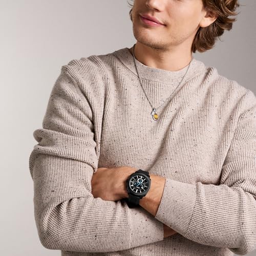 Image of Fossil Men's Watch, Machine Stainless Steel Chronograph Watch for Men