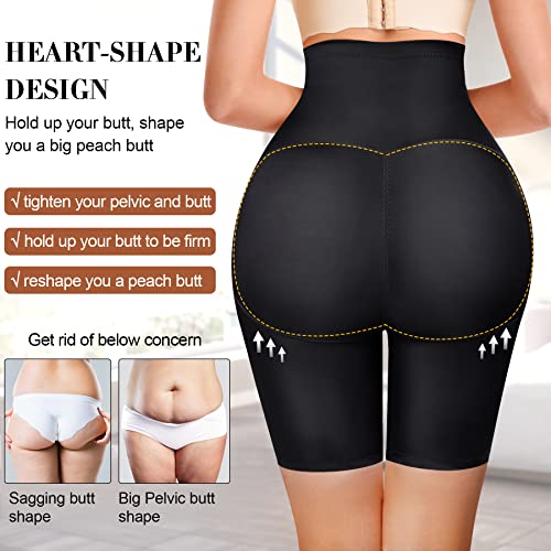 Josergo Shapewear For Women Tummy Control Panties Butt Lifter Body Shaper High Waist Trainer Thigh Slimmer Shorts (Medium, Black) #TOP2