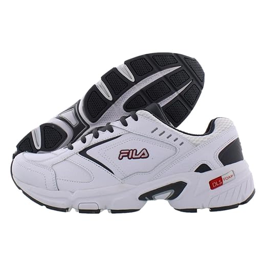 Fila Memory Decimus 5 Mens Shoes Size 10.5, Color: White/Grey