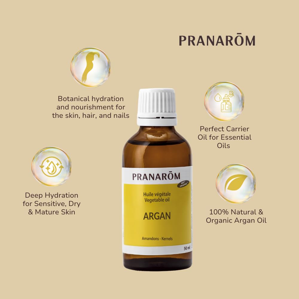 Aceite Veg Argan Bio 50 ml Pranarom