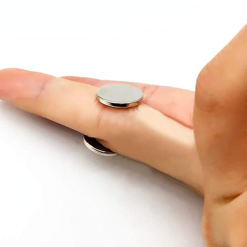 Miniatura 19 de DIYMAG 60 imanes pequeños de neodimio para refrigerador, mini botón de tierras raras para oficina, pizarra, cocina, profesores, manualidades