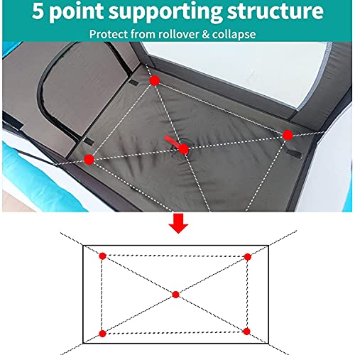 Hsikuml Baby Cot With Adjustable Height, Baby Playard Bed With Foldable Nursery Center, Includes Capacity Storage Shelf And Mattress, Compact Fits Almost Any Bed, Portable Cradles For 0-36 Months #TOP5