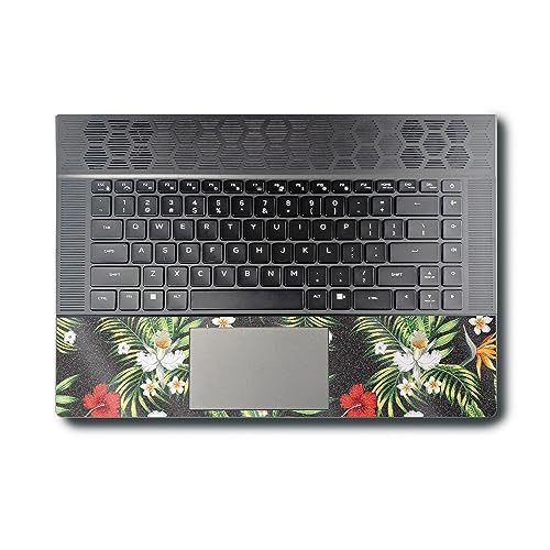 Image of MightySkins Glossy Glitter Skin Compatible with Alienware X16 R1 (2023) Full Wrap Kit - Dark Hibiscus | Protective, Durable High-Gloss Glitter Finish | Easy to Apply & Change Styles | Made in The USA