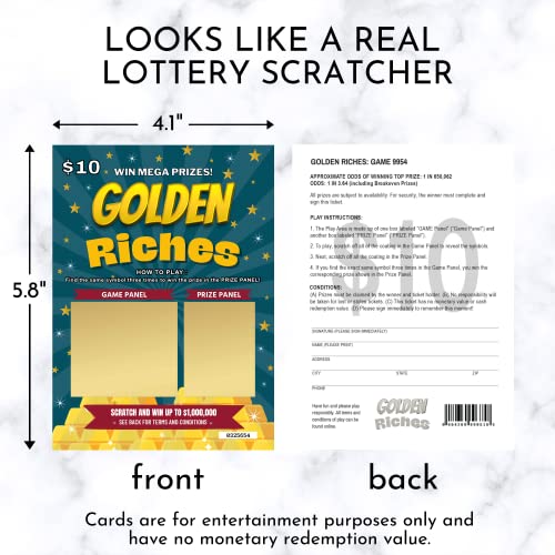 Zoschie Grandpa Pregnancy Announcement Lottery Ticket Scratch Off Card - Grandpa Baby Announcement Gift And Pregnancy Reveal, Baby Surprise Scratchers, Promoted To Grandpa, Grandfather, Grandparents Baby Announcement, Hello Grandpa #TOP5
