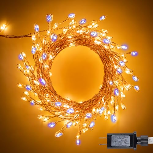 Fairy Lights Plug in, 10FT 200LEDs Twinkle String Lights, Ramadan Decorations Indoor Outdoor for...