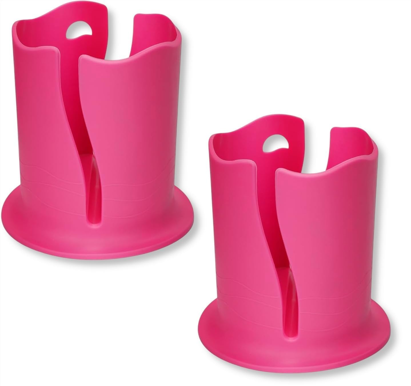 2Pcs Paddle Board Cup Holder, Paddle Boards Accessories,Kayak Cup Holder Board Accessories, Multi-Functional Universal Kayak Cup Holders for Water Bottle (Pink*2)