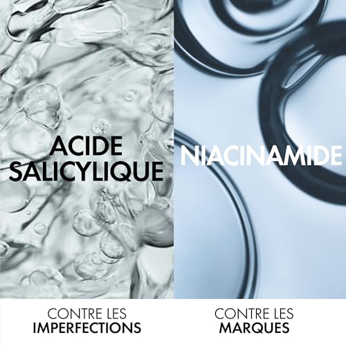 Vichy, Capital Soleil UV Clear, Fluide Anti-Imperfections Visage, SPF50+, Corrige & Protège, Enrichi en Acide Salicylique, Probiotiques et Niacinamide, Pour Peaux Mixtes à Grasses, 40 ml