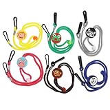 Mikinona 1 Satz 6 Stück Maskenhalter mit Niedlichen Cartoon Tiermotiven Verstellbares Anti Verlust...