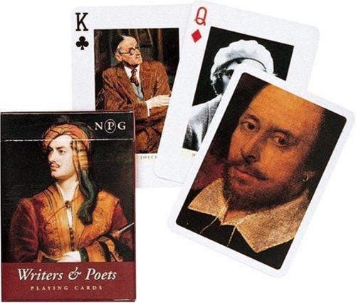 Piatnik 1106 - Carte da Gioco, Tema: scrittori e