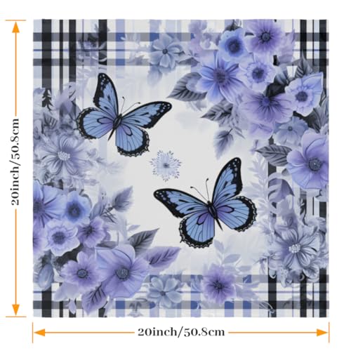 Servilletas de Tela Set de 6 50.5 x 50.5 cm Multicolor miniatura 2