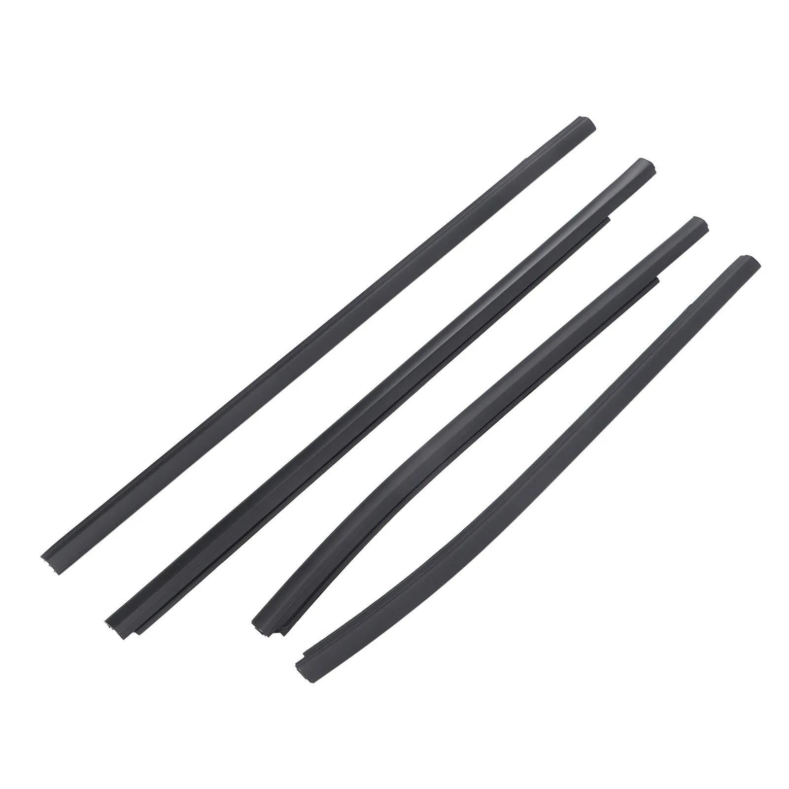 Striscia Tenuta Portiera 4 Pezzi Guarnizione Portiera E Finestrino Dell'auto Modanatura AB3Z2625554F Per Ford Per Ranger PX2 PX3 Per Wildtrak Per Raptor XLT XL Guarnizioni