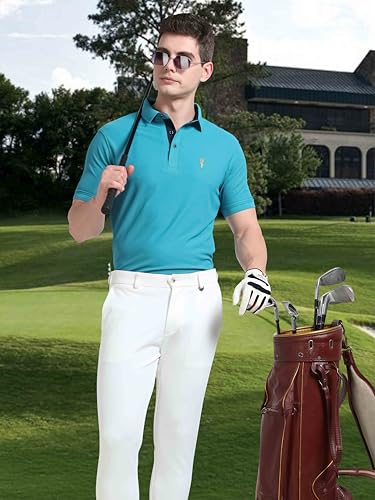 Image of STELLERS Men's Premium Regular Fit Polo T-Shirt's |Feather Touch Feel | Odour Resistant| Anti-Static| Wrinkle Free | Quick Dry | Stretchable | Lightweight | Sweat-Proof