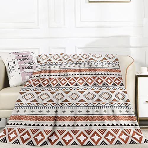Boho Throw Blanket, Soft Lightweight Bohemian Throw Blankets For Couch, Flannel Fleece Boho Blanket Throw Plush Boho Farmhouse Patterned Blanket For Girl Women Gift Chair Sofa Bed Outdoor Beach Travel #TOP2