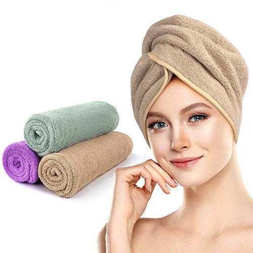 Unimi Hair Towel Wrap for Women, 2 Pack Large Mi in Pakistan