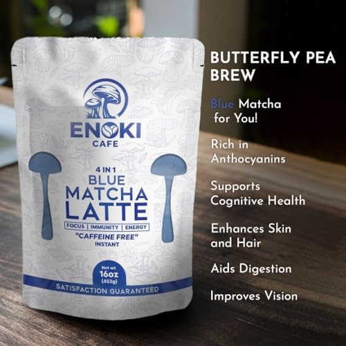 Bebida instantánea funcional Matcha Blue 7 oz miniatura 4