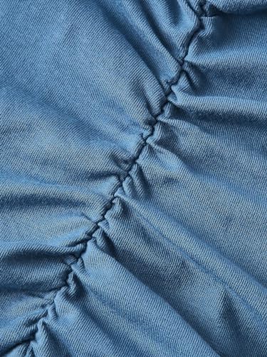 MakeMeChic Women's Halter Top Y2K Lace V Neck Ruched Low Cut Halter Tank Tops Camisole Tops4