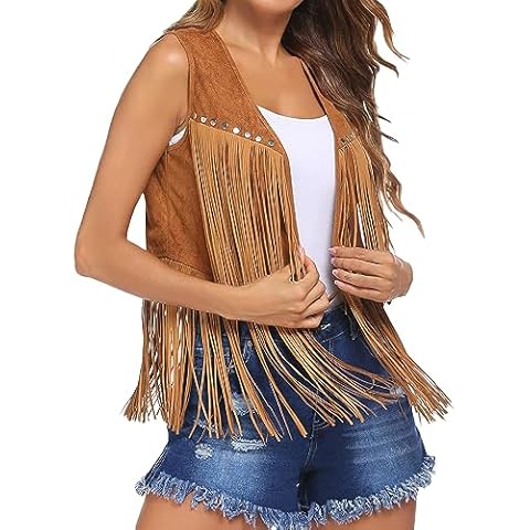 Felcia Women's Tassel Denim Jacket Cover