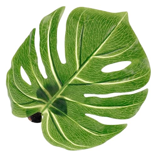 JEWEDECO Abrazaderas de Artificiales para Monstera Cortinas Verdes, Diseño y Seguro, Sujetador del Hogar y Dormitorios