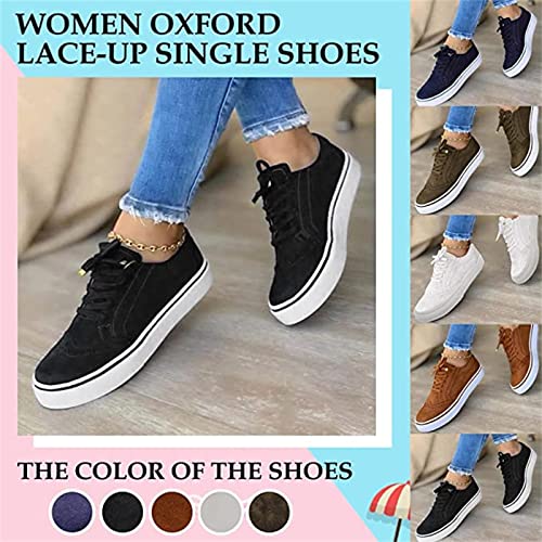 Ladmiple Shoes For Women Sneakers Slip Ons Canvas Shoes Fashion Comfortable Casual Summer Platform Walking Flats Loafers4