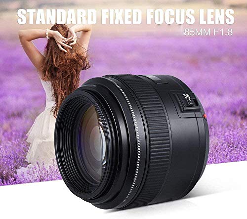 85 mm AF/MF F 1.8 Mittleres Teleobjektiv für Canon EF Mount EOS Lens Focal Riemenscheibe Evolutions – Bild 3