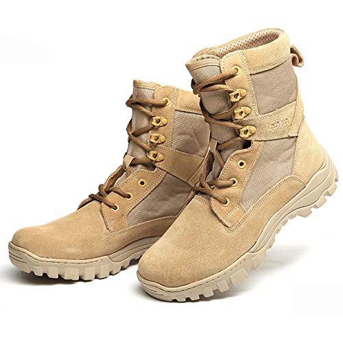 NWOB Parrazzo Mens Tan Suede Desert Combat Boots Size 13 Buy Stone Suede Desert Boots from Next USA main image 4
