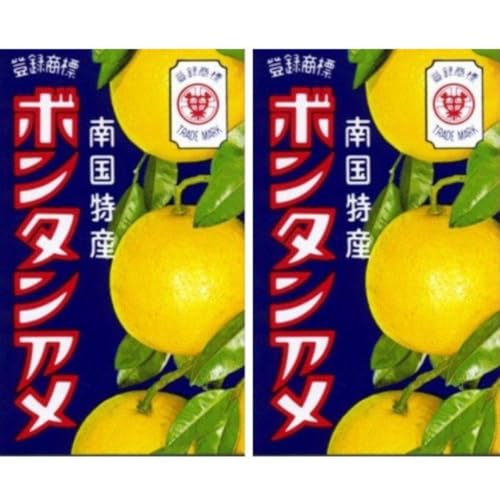 大正14年誕生のロングセラー 昭和レトロ|もちもち食感×文旦の爽やかさ ボンタンアメ 10粒入り【2個セット】SNSで話題沸騰
