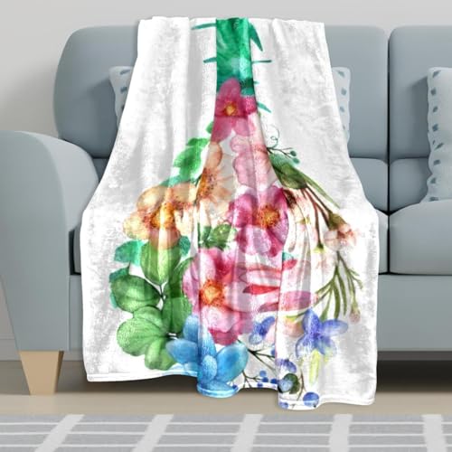 Couverture polaire ananas plaid chaud doux 150x200 plaid lit canapé chaise