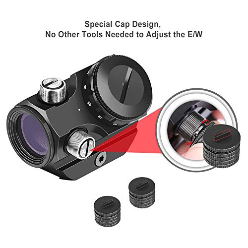 Feyachi 690031002022 Rds-22 Red Dot Sight - 2 Moa Compact Red Dot Scope 1 X 22Mm thumb #3