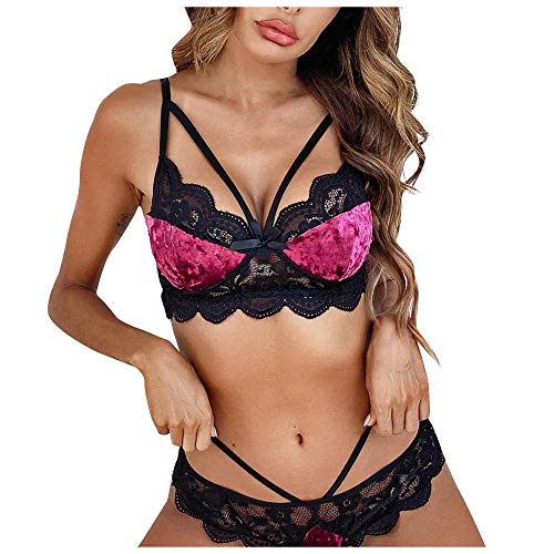 Pyjamas sous-vêtements lingerie fine en dentelle pour des nuits romantiques