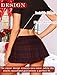 Avidlove Women's Sexy Mini Skirt Basic Versatile Stretchy Plaid Pleated Mini Skirt Dark Red XL